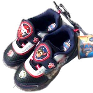 Baby Shoes Size: 12 Uni Sex "I Light Up" Flashing Lites on the Sides Paw Patrol